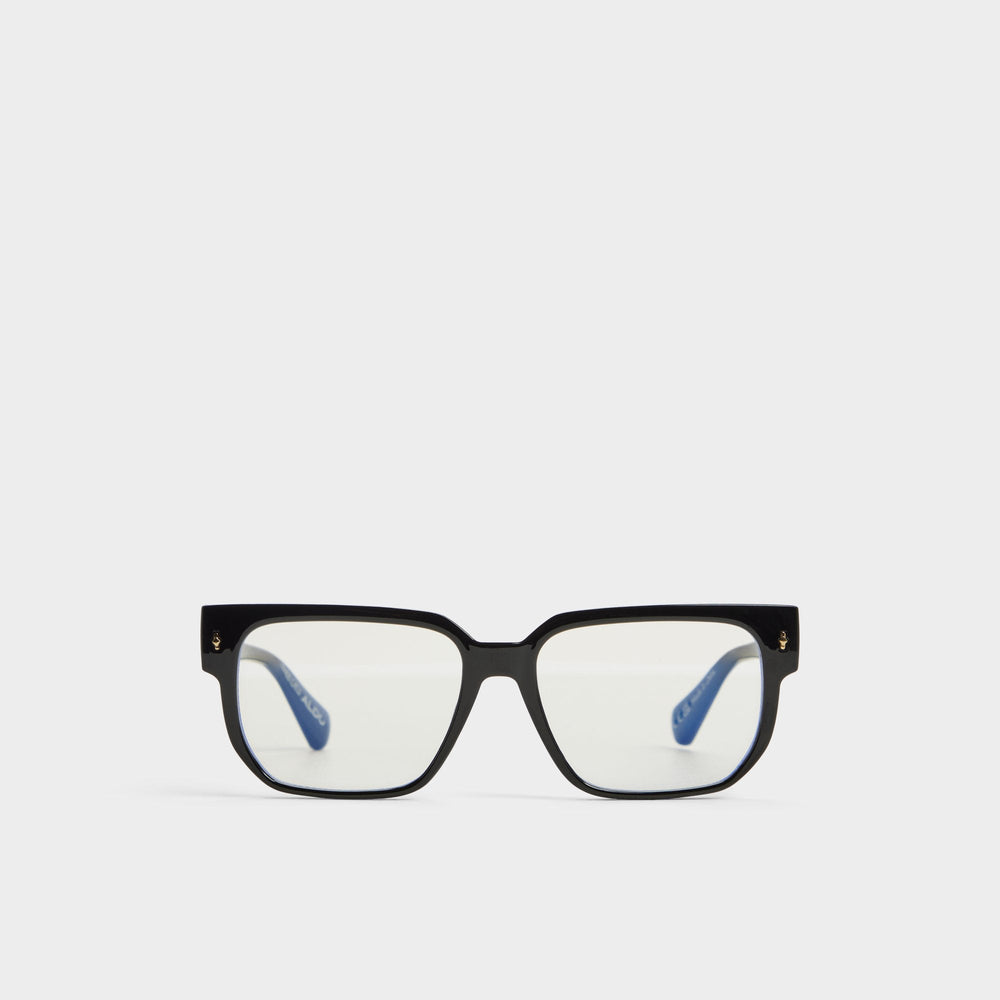 Aldo Nightfall Black Men's Rectangle - Non-prescription reading glasses