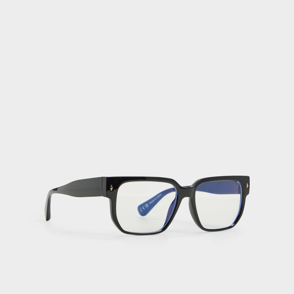Aldo Nightfall Black Men's Rectangle - Non-prescription reading glasses