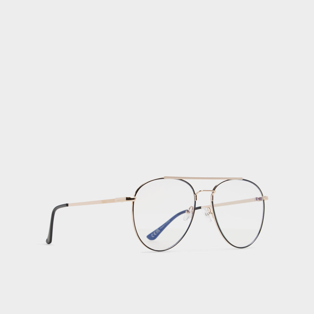 Aldo Edoawen in Black Gold Multi - Non-prescription reading glasses