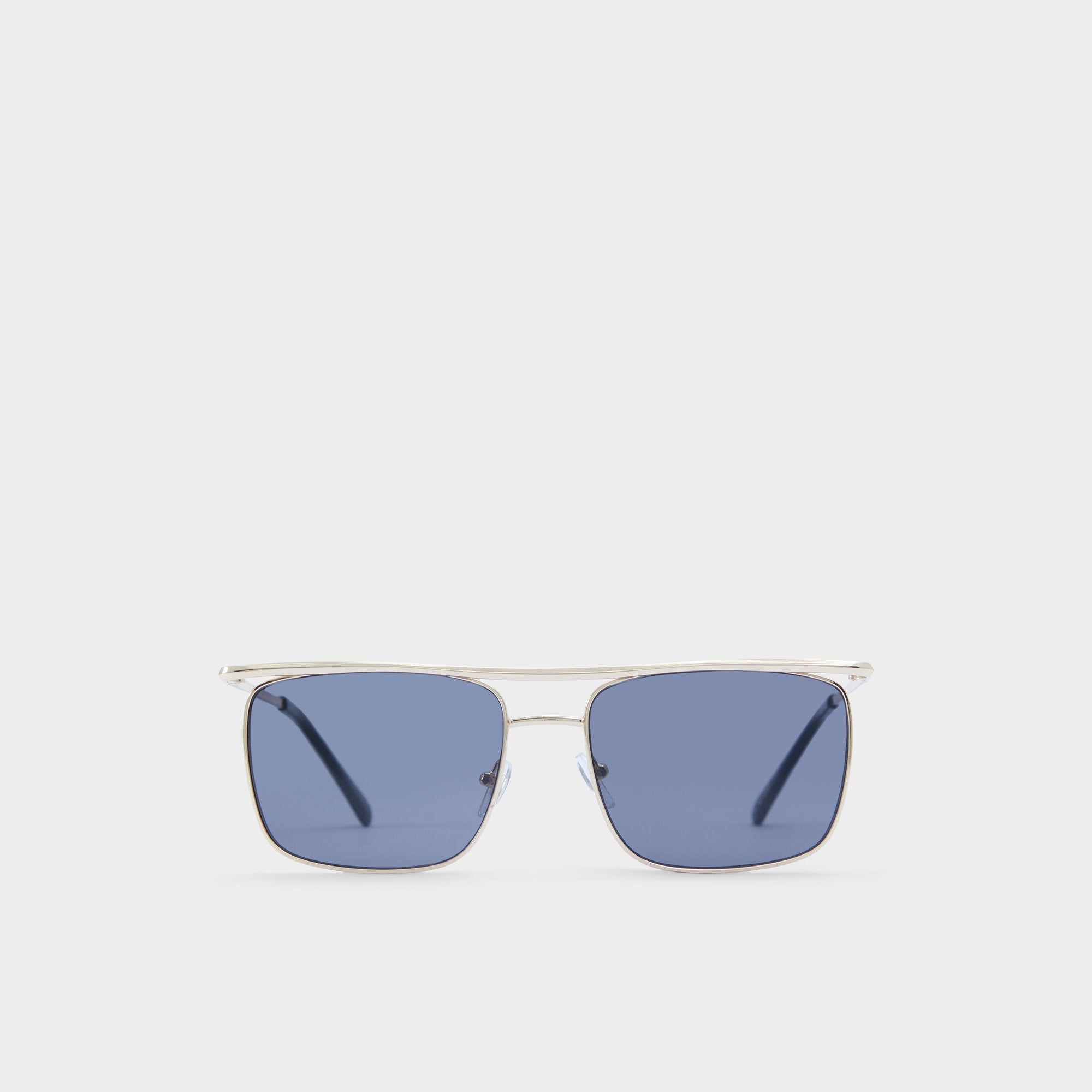 Aldo Seveathien Gold Men's Aviator - Rectangle sunglasses