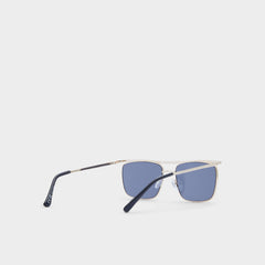 Aldo Seveathien Gold Men's Aviator - Rectangle sunglasses