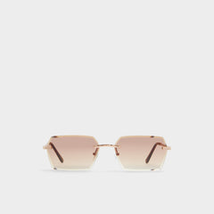 Aldo Arilalith Light Brown Men's Round - Oval sunglasses