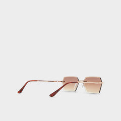 Aldo Arilalith Light Brown Men's Round - Oval sunglasses