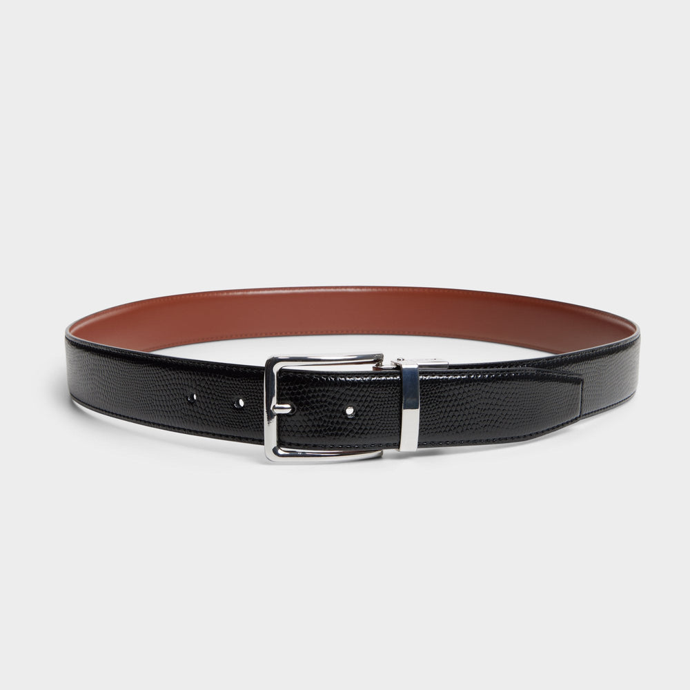 Aldo Nicholas in Black Silver Multi - Belt
