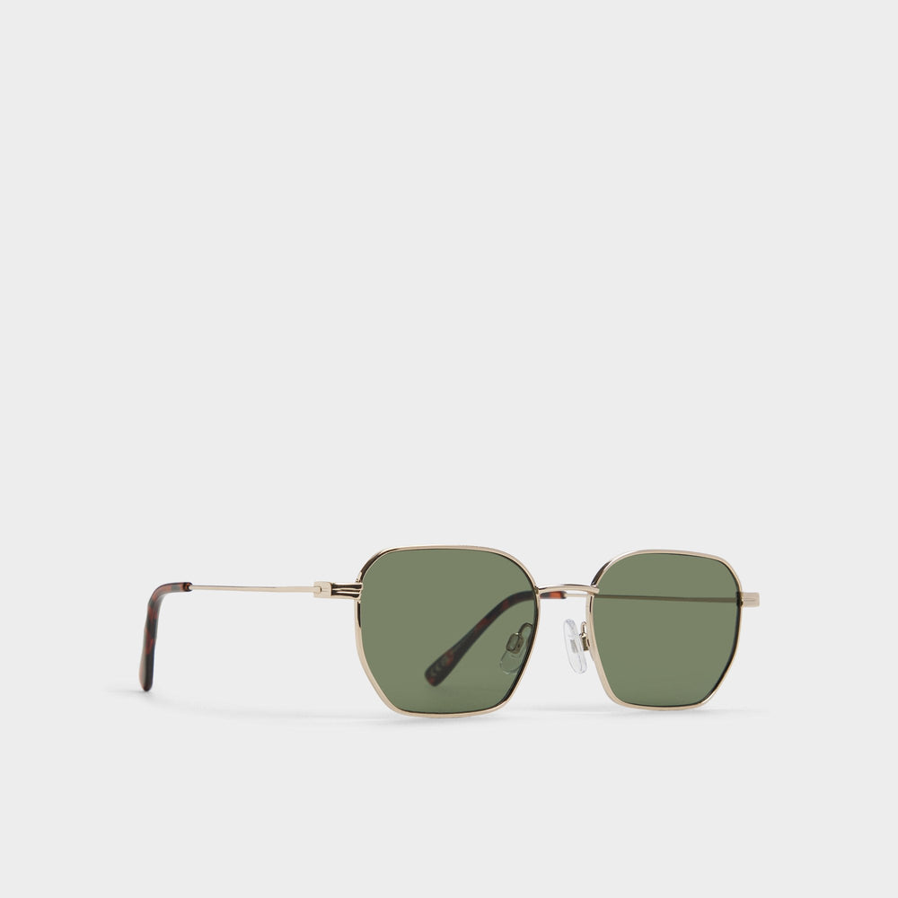 Aldo Flyynn in Gold - Rectangle sunglasses