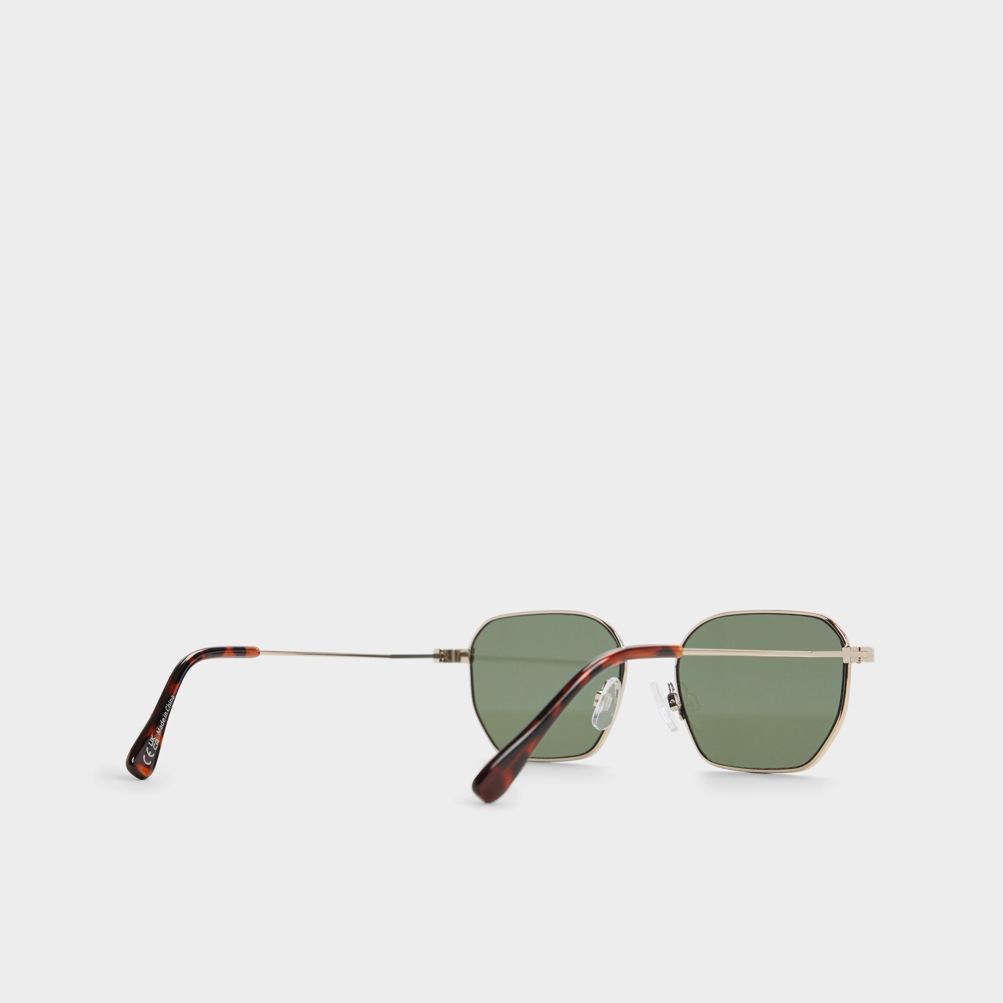 Aldo Flyynn in Gold - Rectangle sunglasses