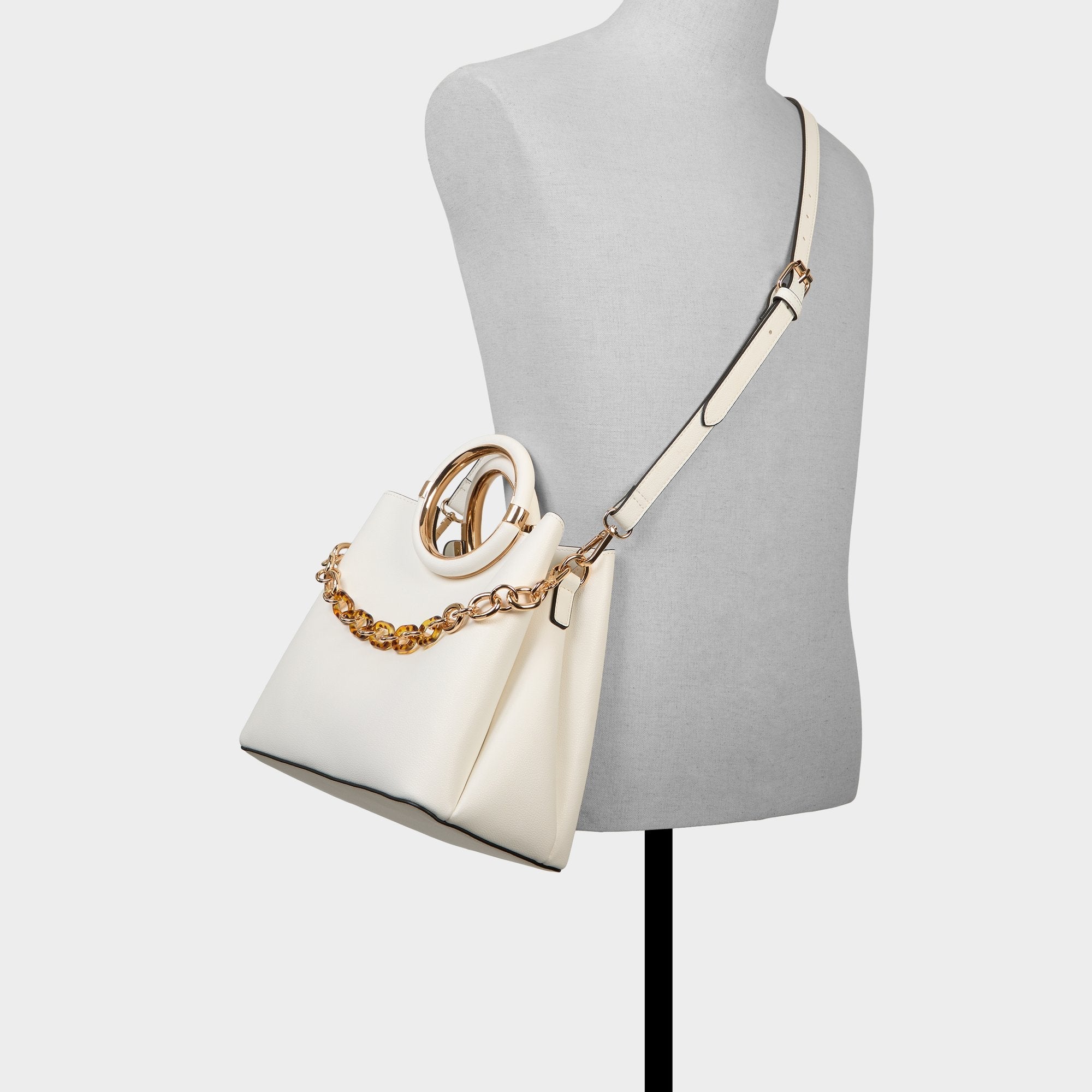 Aldo Dovieex Medium Beige Women's Top Handle Bags - Satchel bag