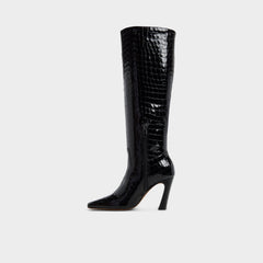 Aldo Vivienna in Black - Knee-high boot, Block heel