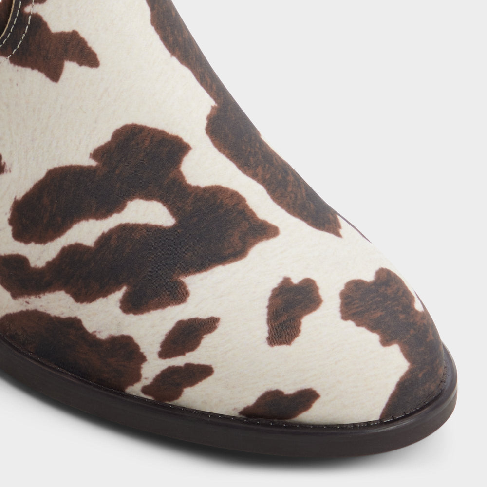 Aldo Kaydia in Open Brown 14179225 - Western knee-high boot, Block heel