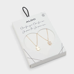 Aldo Besties Gold/Clear Multi Women's Necklaces - Gift set