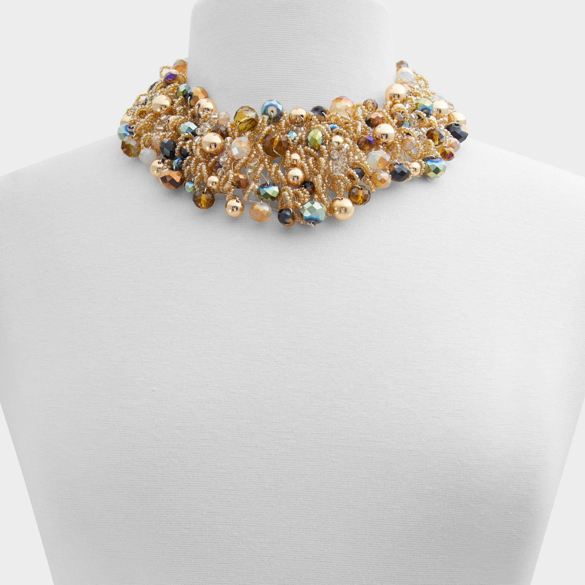Aldo Arvanv Dark Green Women's Necklaces - Statement necklace