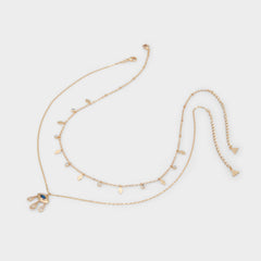 Aldo Protrectra in Light Blue - Layered necklace