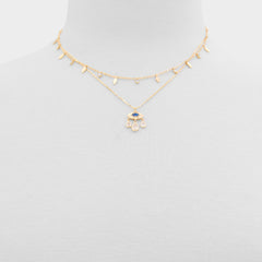 Aldo Protrectra in Light Blue - Layered necklace