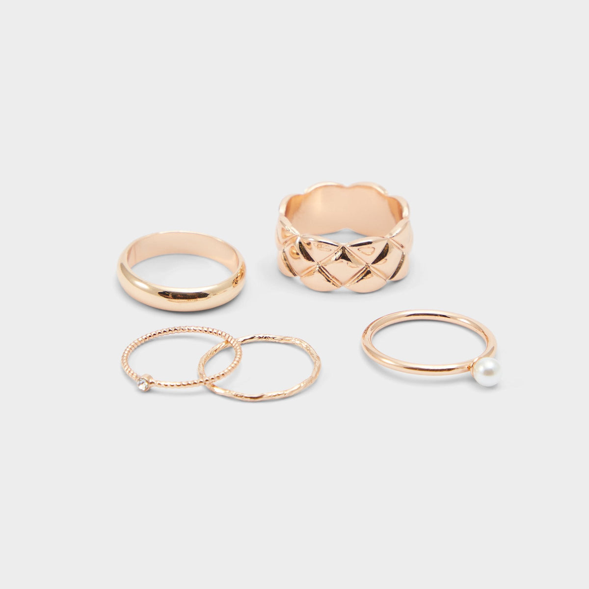 Aldo Lenarie Ice Women's Rings - Multi finger rings