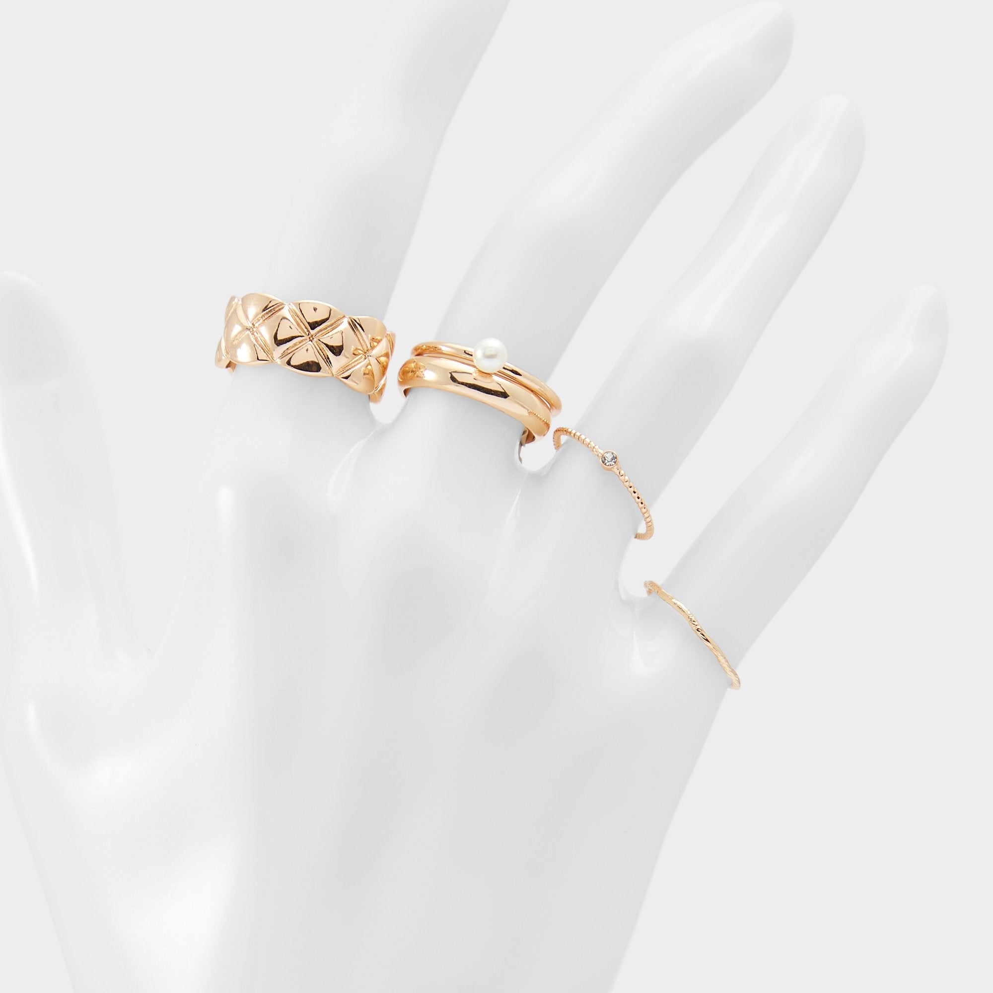 Aldo Lenarie Ice Women's Rings - Multi finger rings