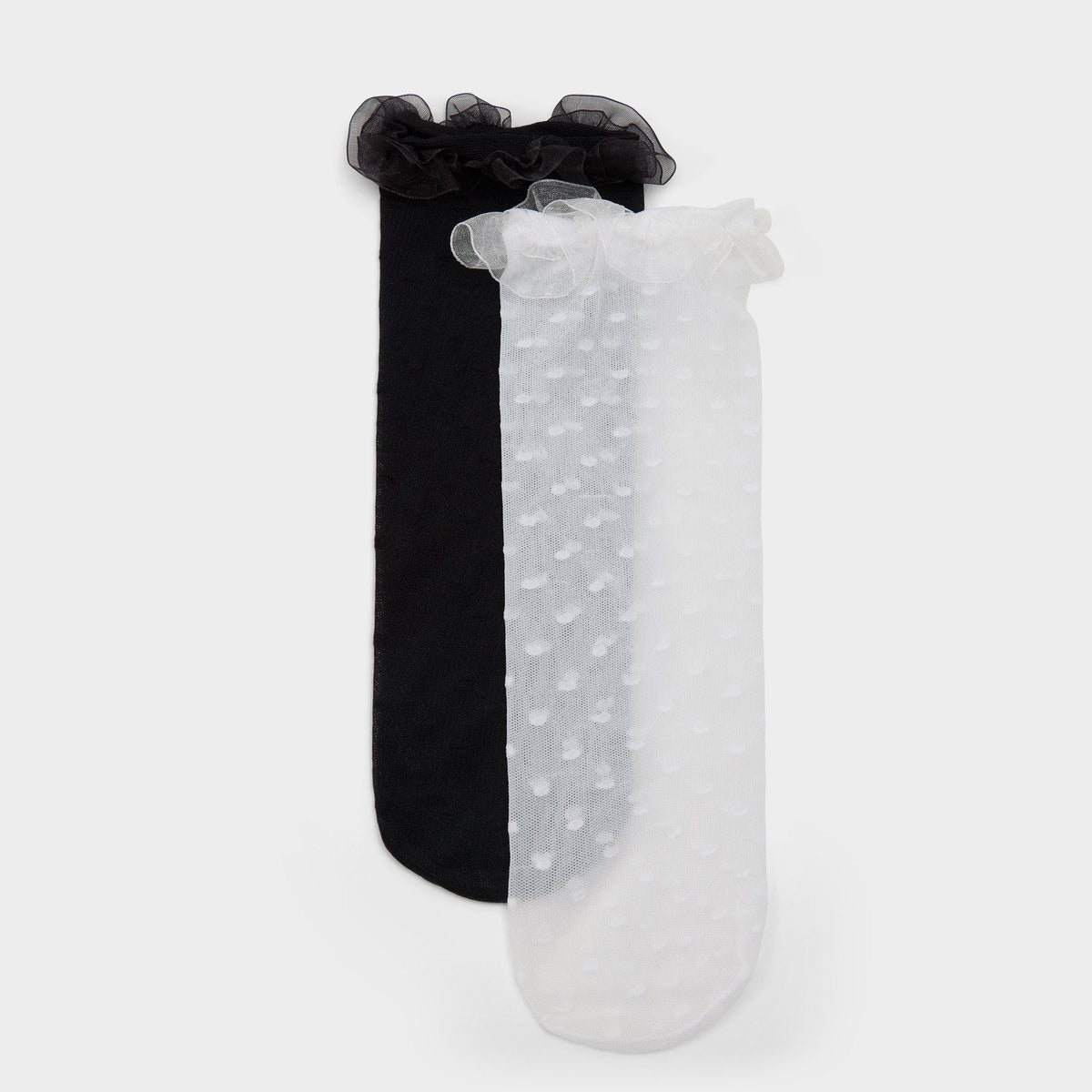 Aldo Polkafrill in Black White - Socks