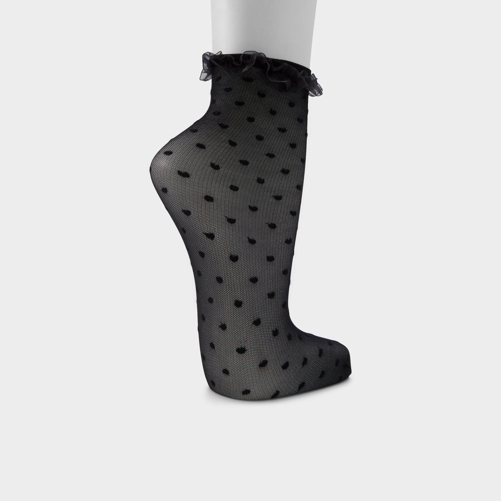 Aldo Polkafrill in Black White - Socks