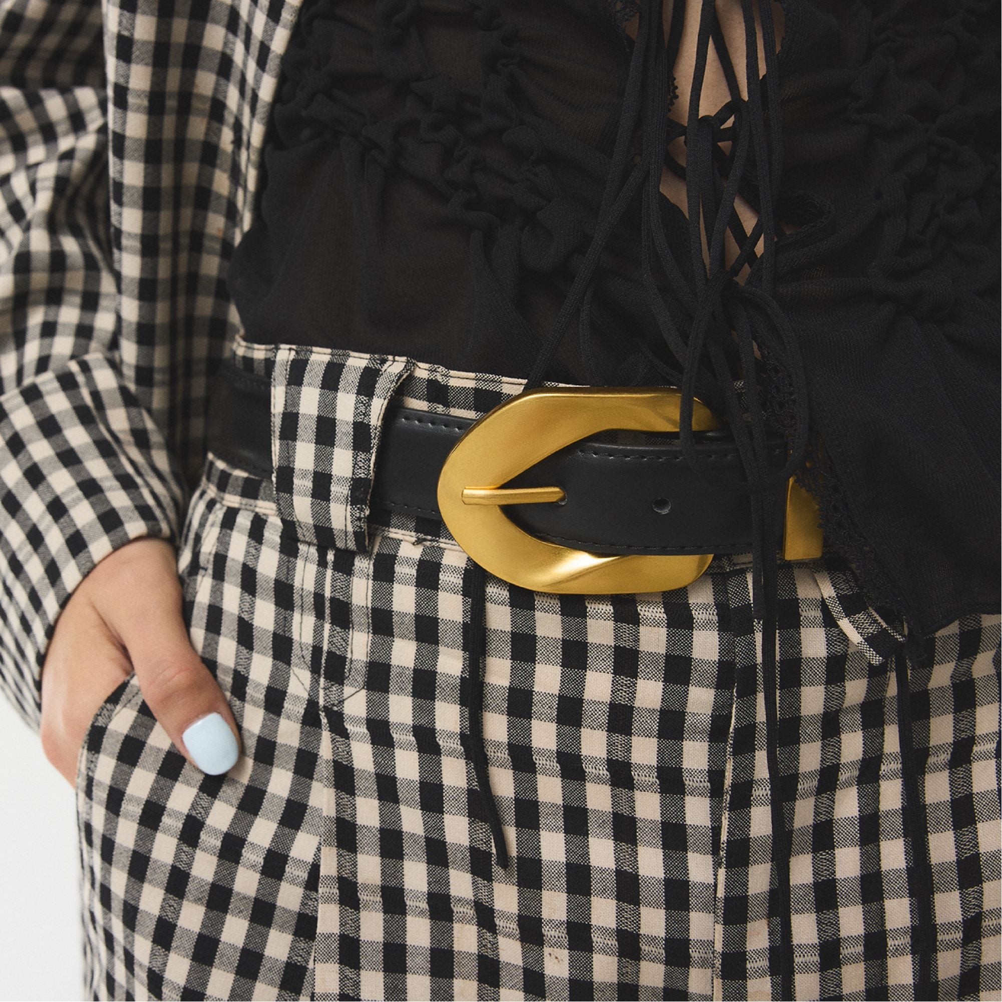 Aldo Raiyne in Black Gold Multi - Belt
