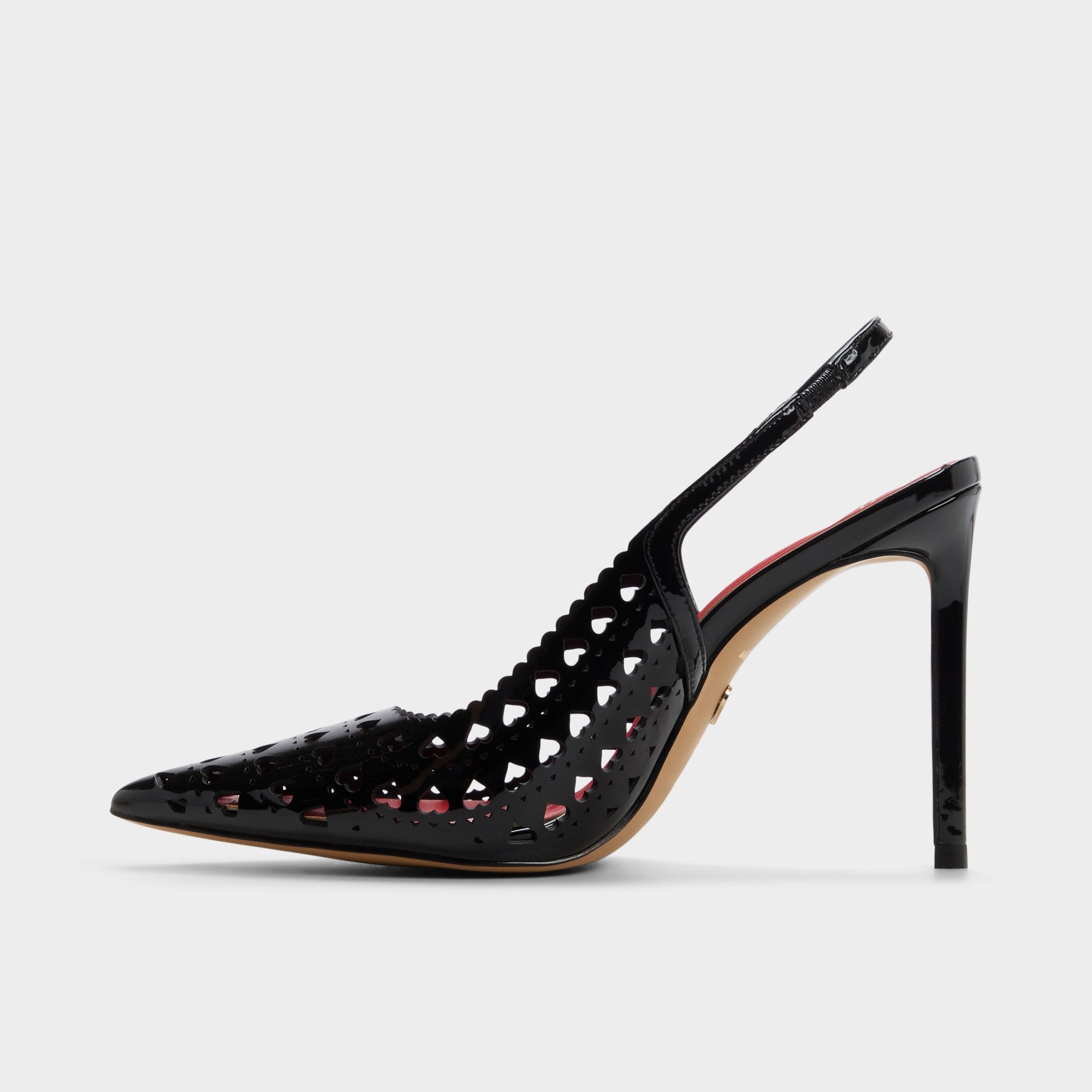 Aldo Lovesling in Black - Sling back high heel, Stiletto heel