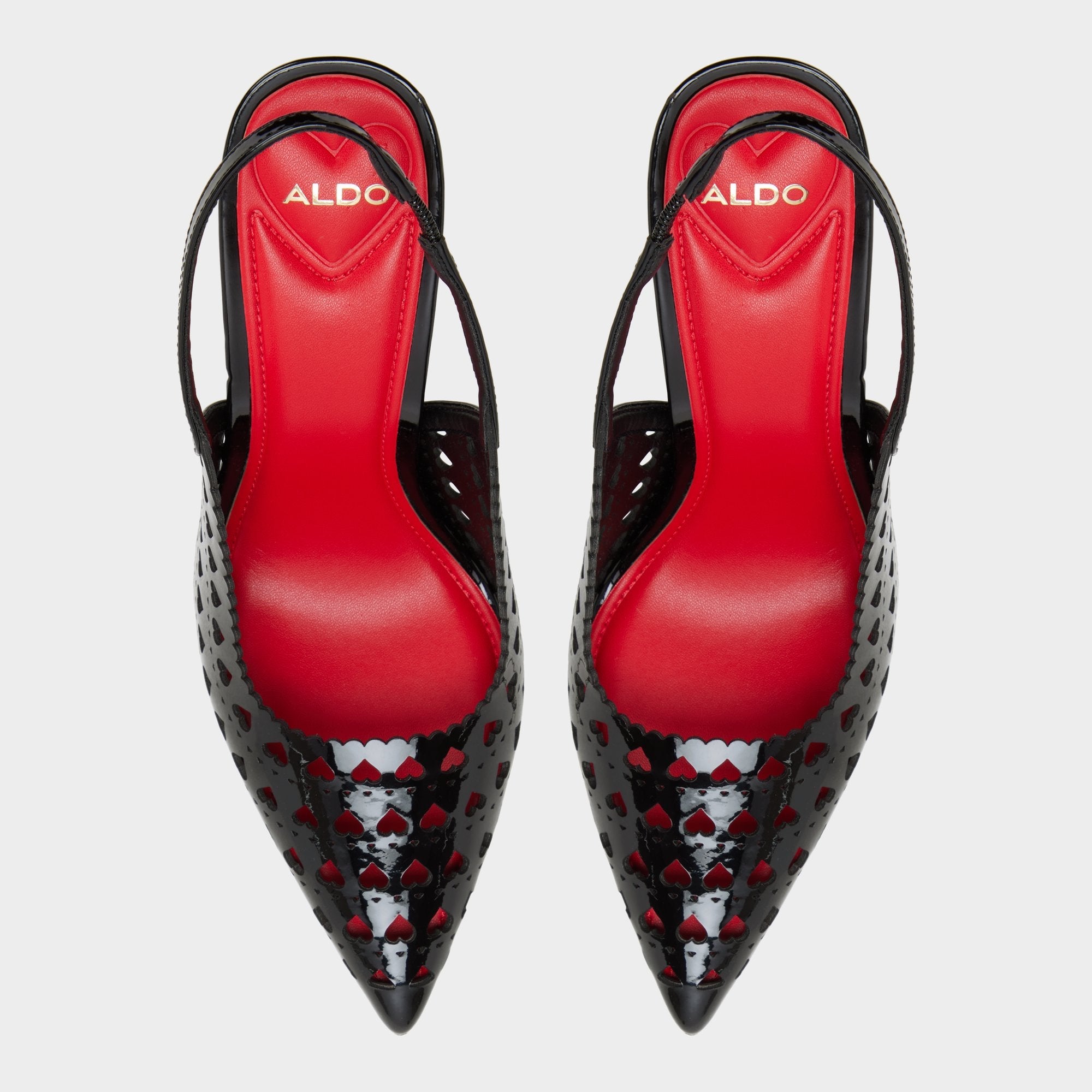 Aldo Lovesling in Black - Sling back high heel, Stiletto heel
