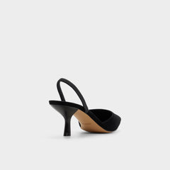 Aldo Re in Jessica Black - Sling back high heel, Stiletto heel