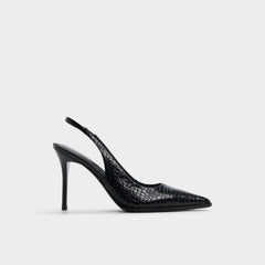 Aldo Re in Samantha Other Black - Sling back high heel, Stiletto heel
