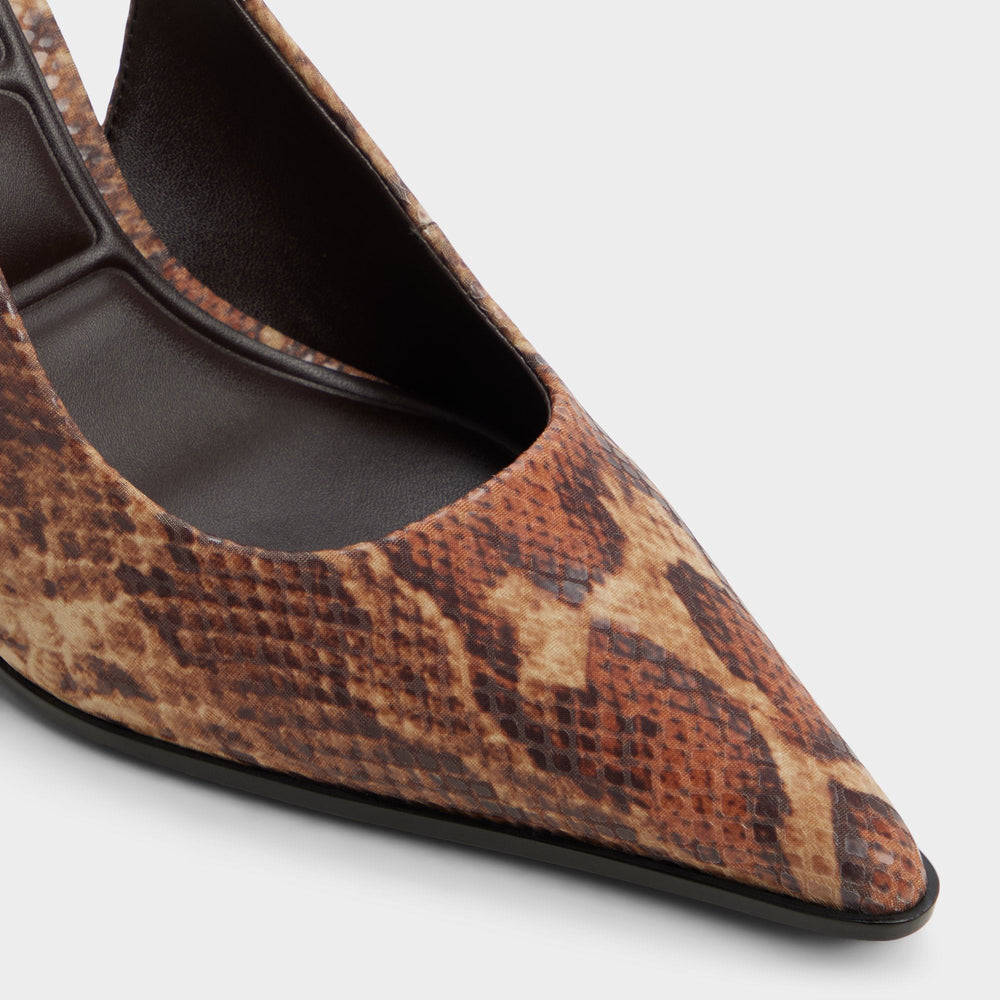 Aldo Re in Samantha Brown Multi - Sling back high heel, Stiletto heel