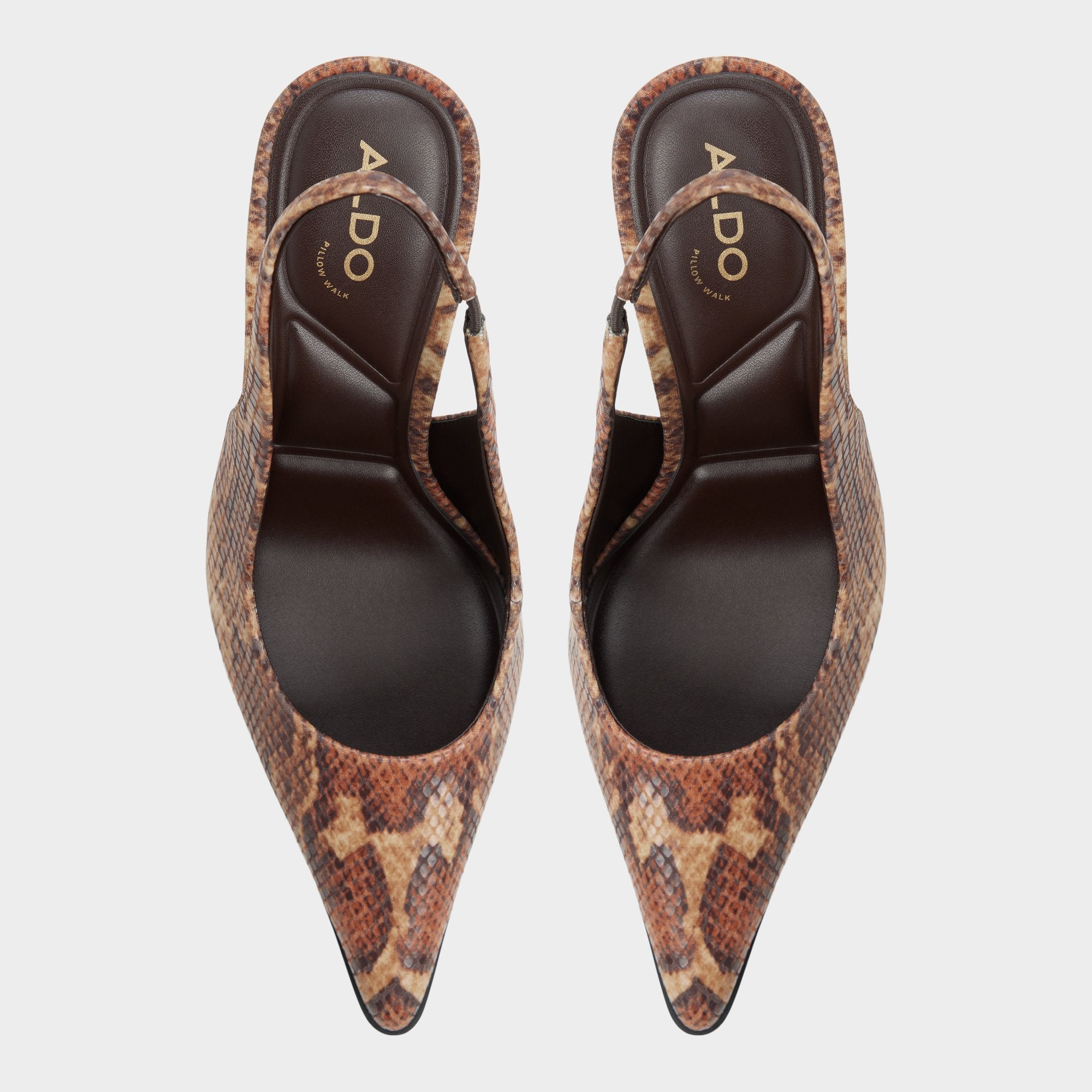 Aldo Re in Samantha Brown Multi - Sling back high heel, Stiletto heel