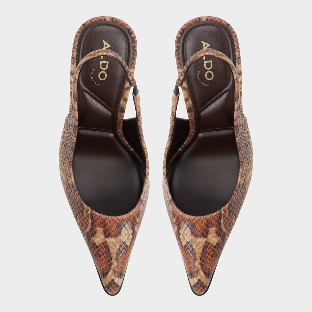 Aldo Re in Samantha Brown Multi - Sling back high heel, Stiletto heel