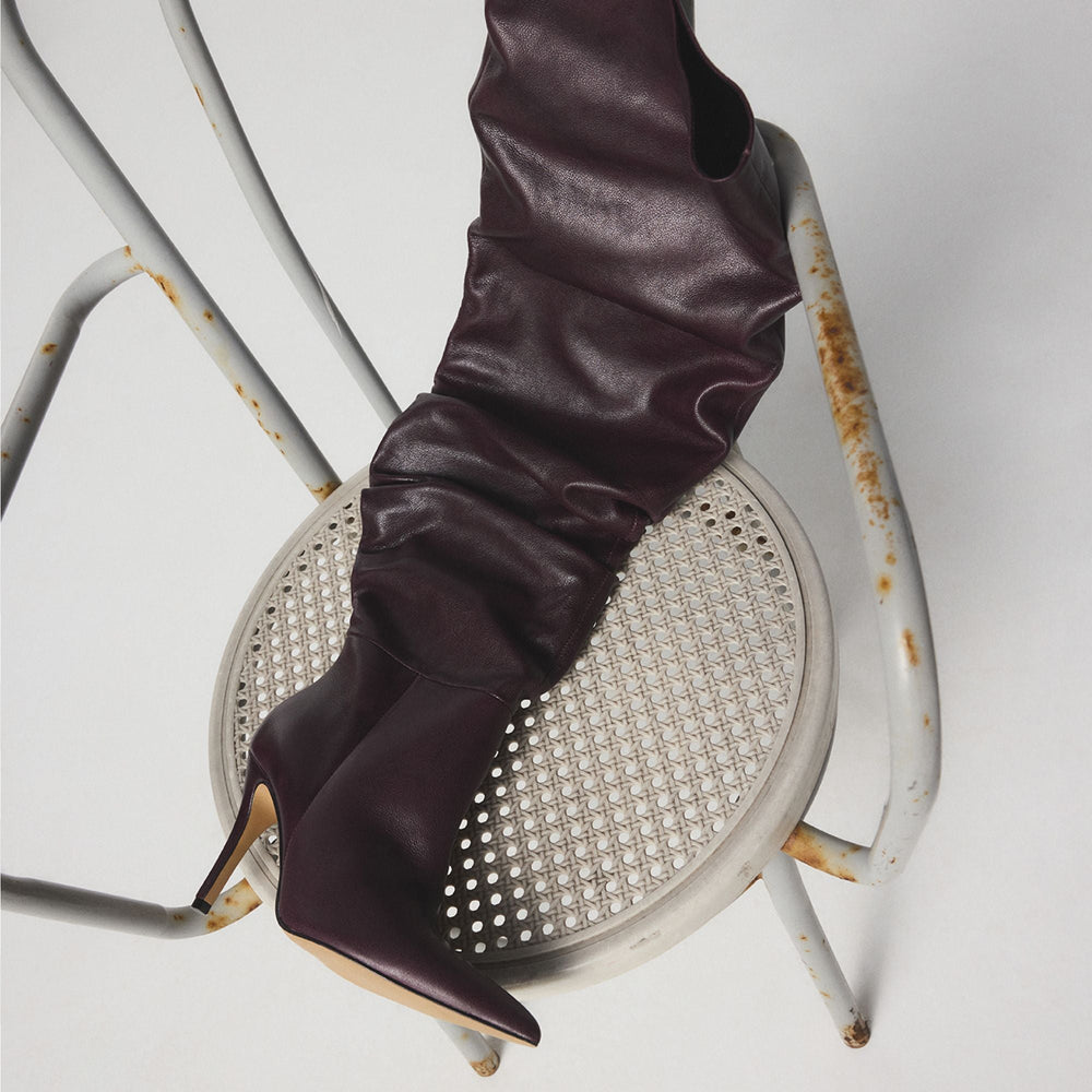 Aldo Holiis in Bordo - Knee-high boot, Stiletto heel
