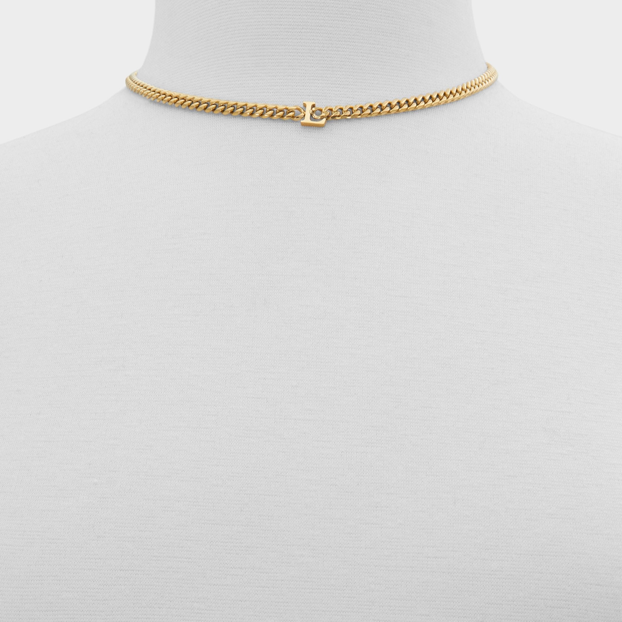 Aldo Yourletters Gold Women's Necklaces - Necklace