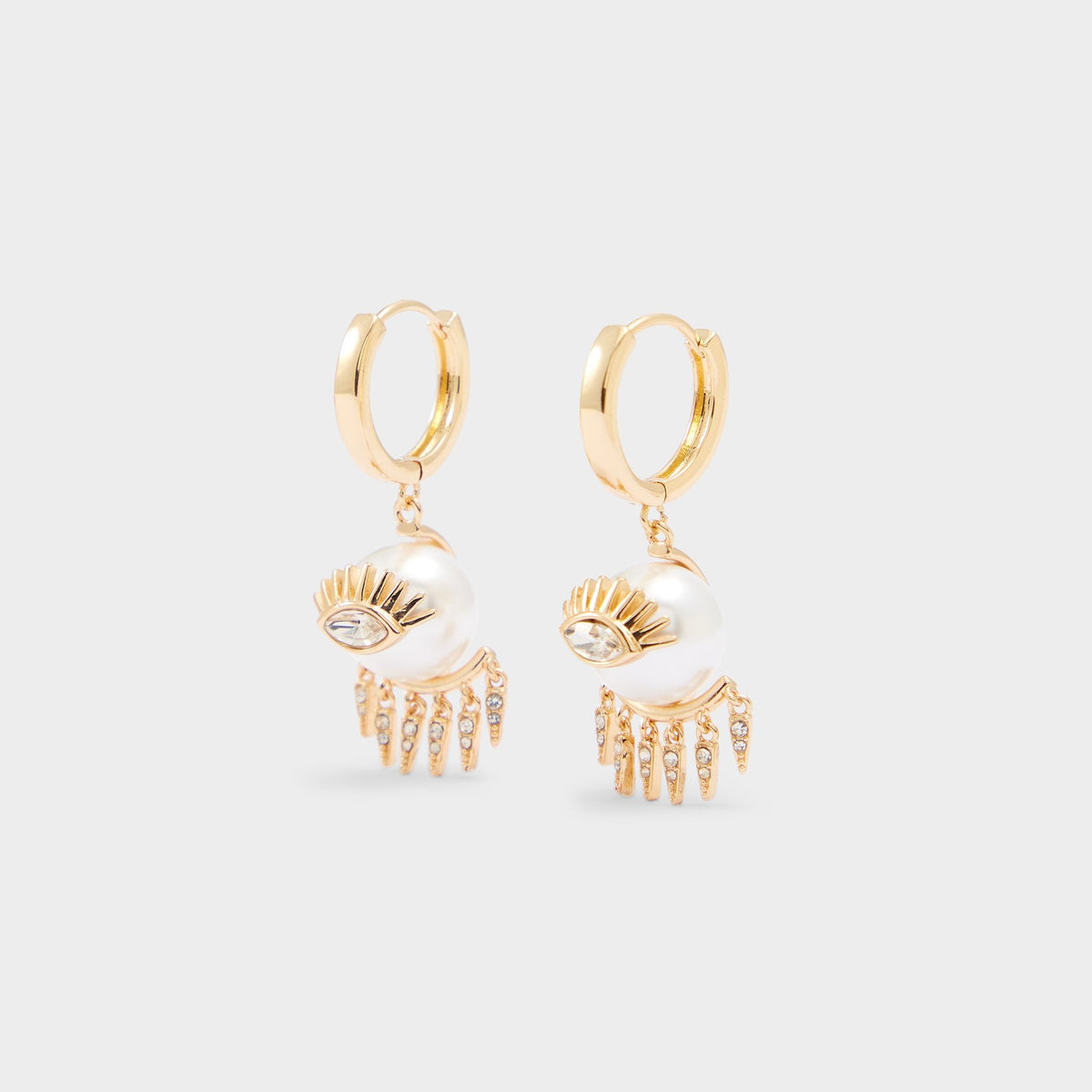 Aldo Kythe Gold/Clear Multi Women's Earrings - Earrings