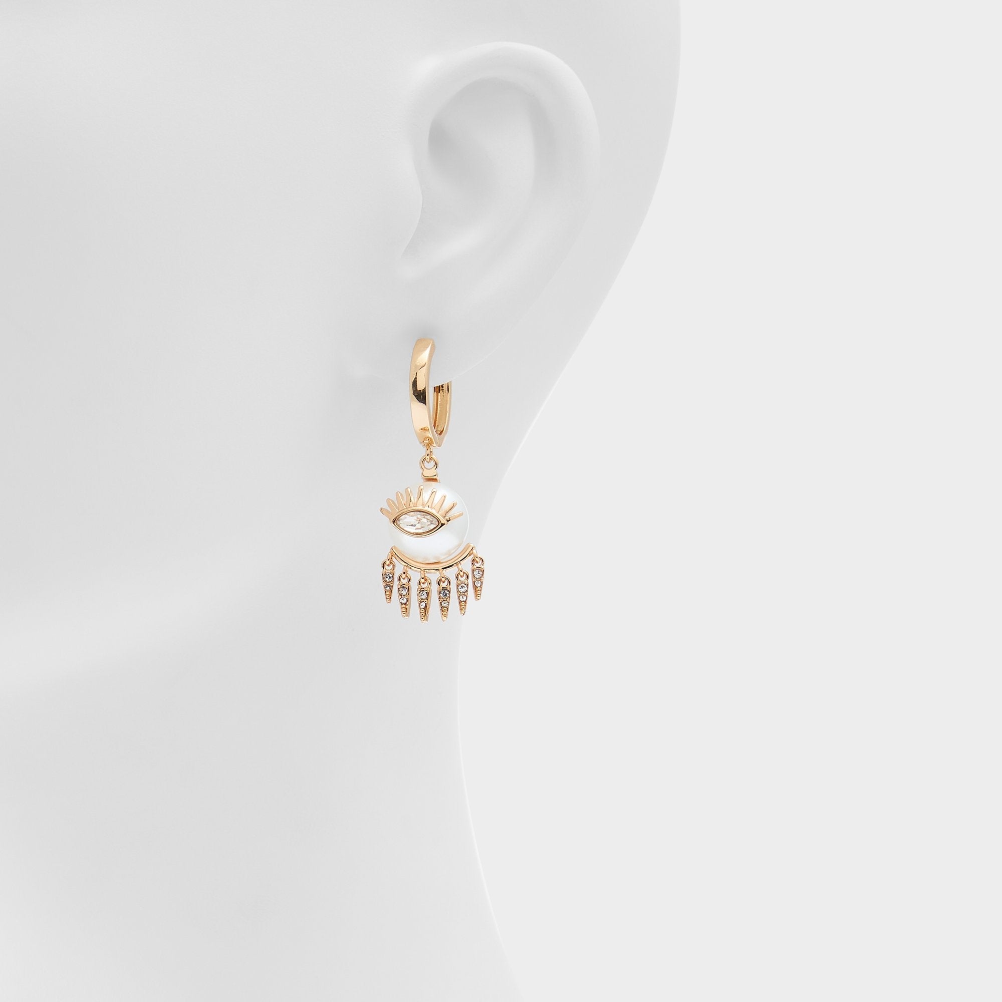 Aldo Kythe Gold/Clear Multi Women's Earrings - Earrings
