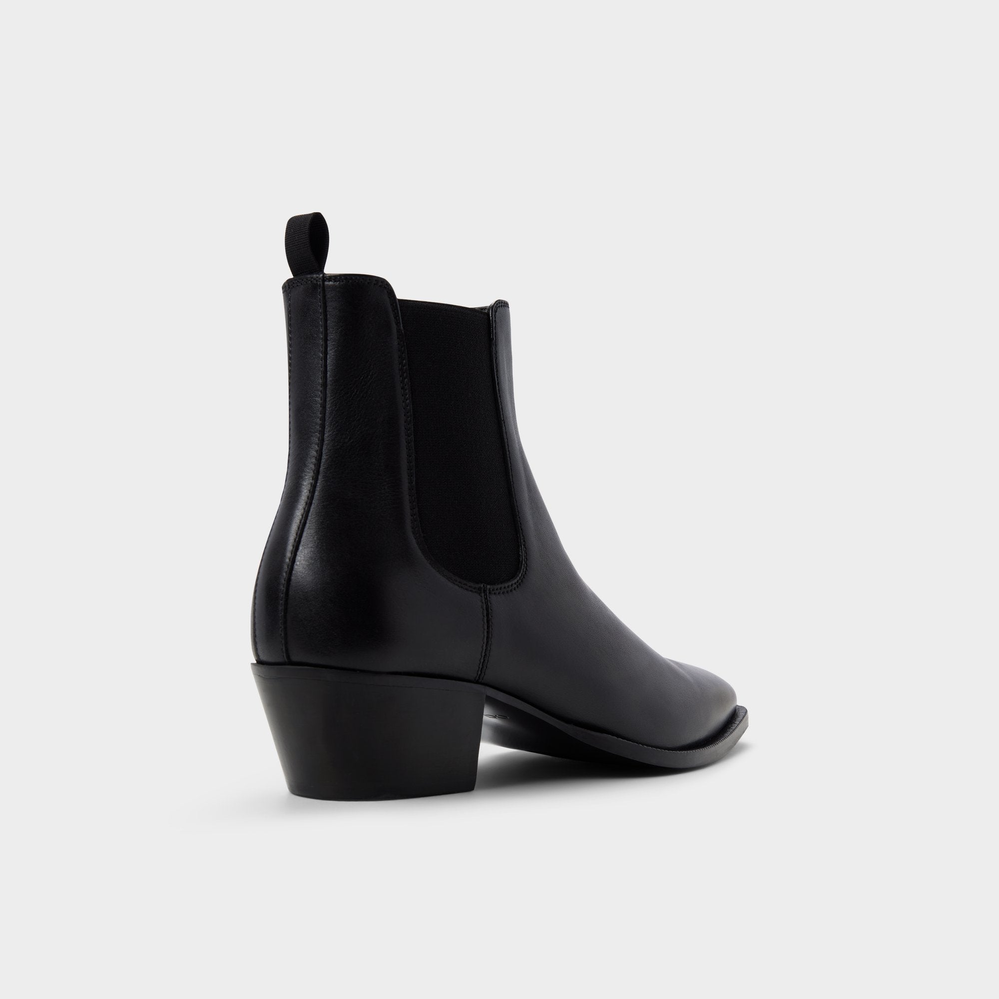 Aldo Jako in Black - Chelsea boot, Block heel