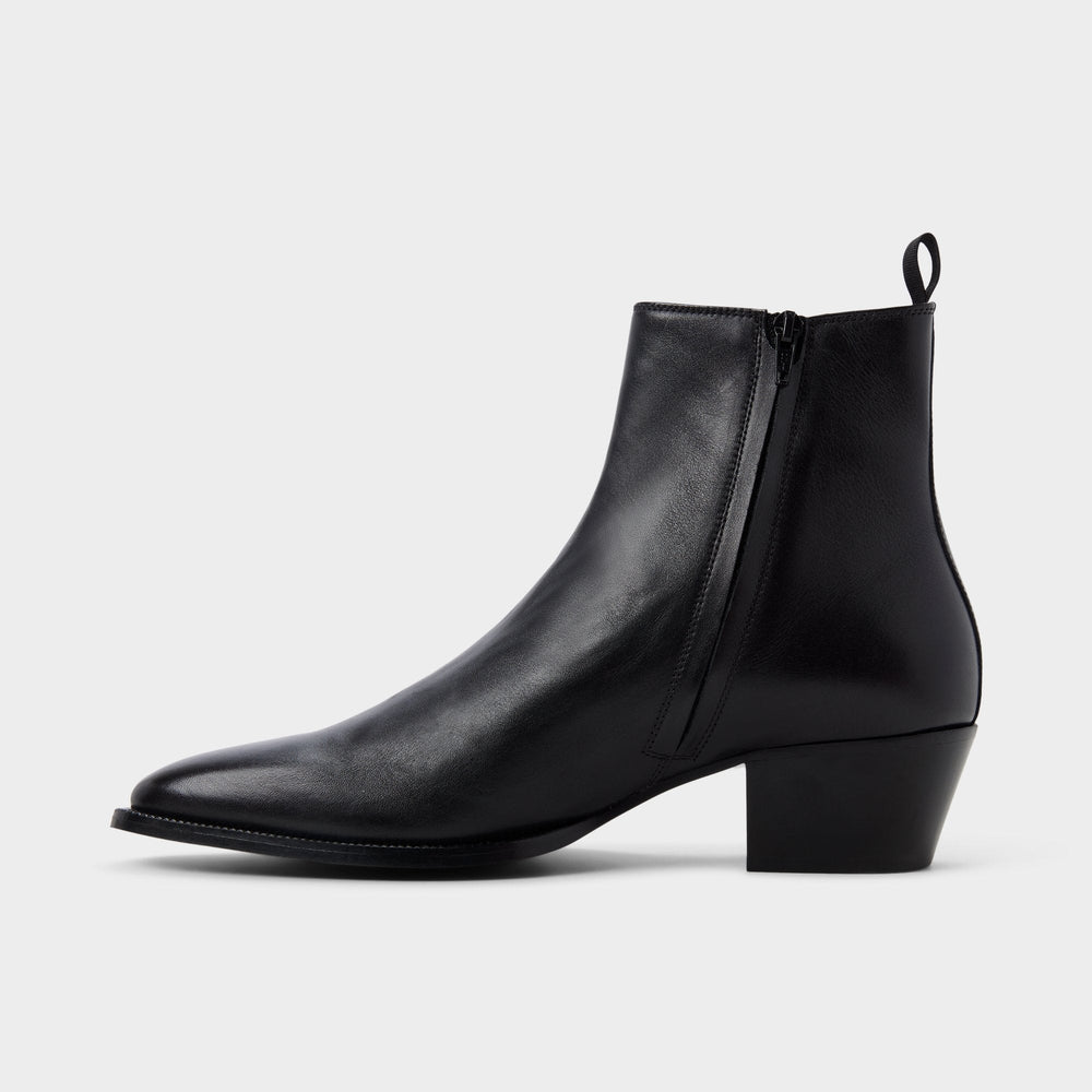 Aldo Jako in Black - Chelsea boot, Block heel