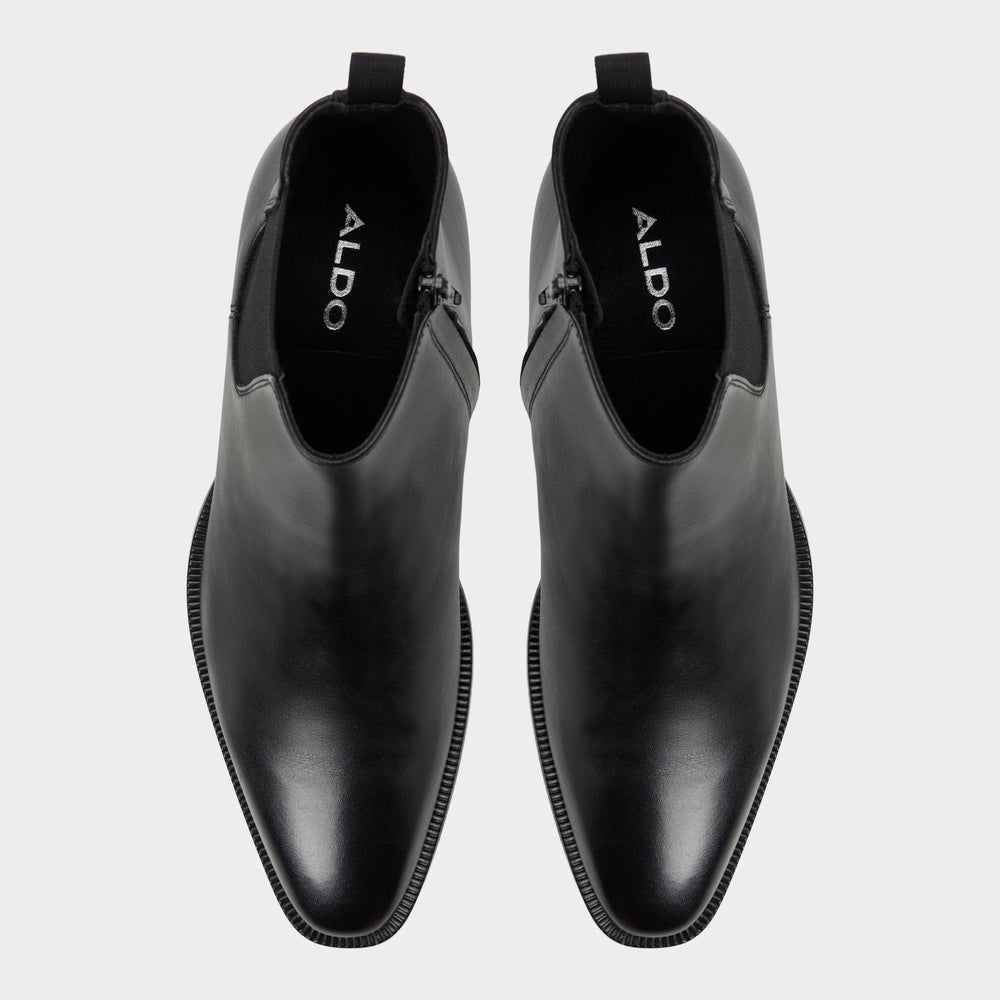 Aldo Jako in Black - Chelsea boot, Block heel