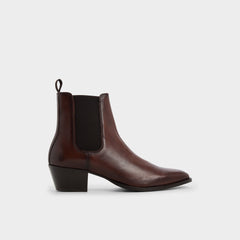 Aldo Jako in Brown - Chelsea boot, Block heel