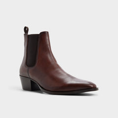 Aldo Jako in Brown - Chelsea boot, Block heel