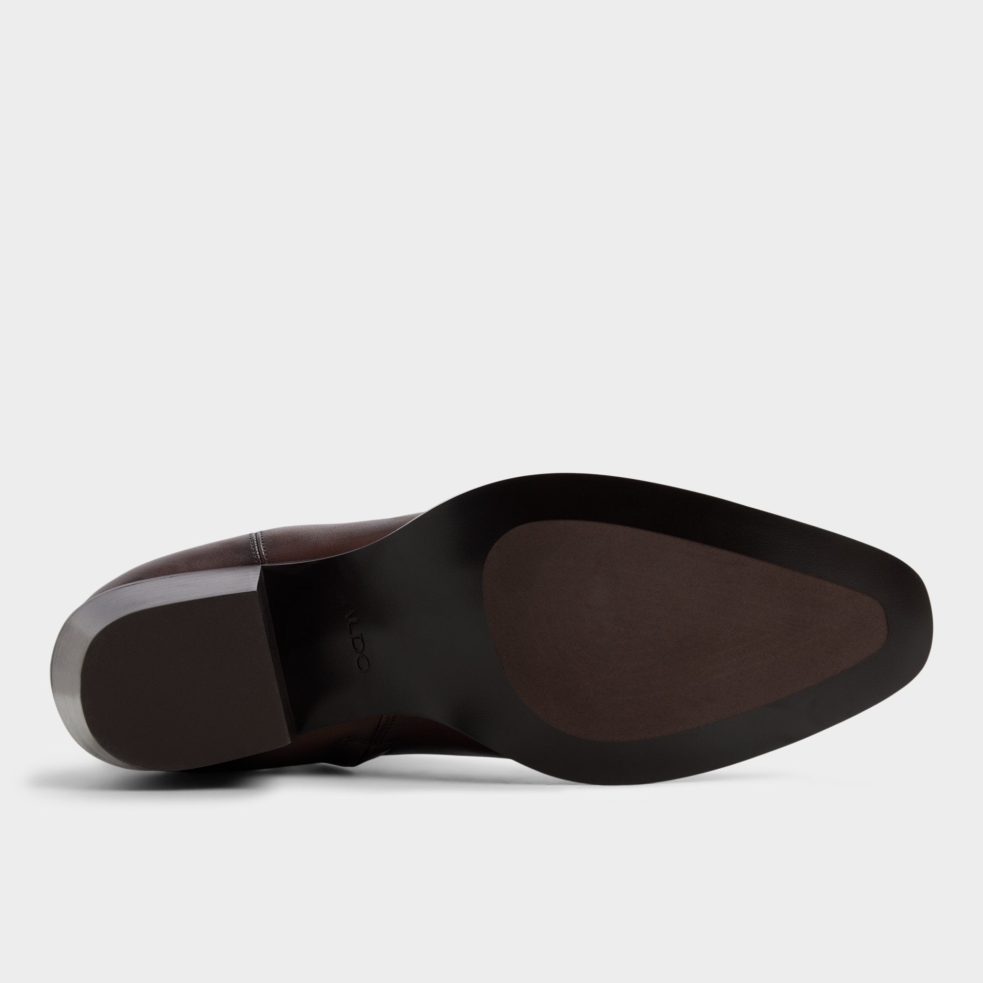 Aldo Jako in Brown - Chelsea boot, Block heel