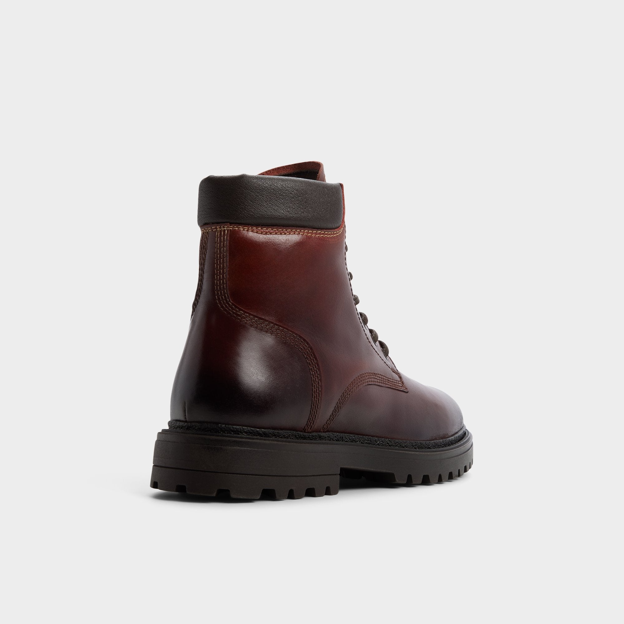Aldo Draco in Medium Brown - Combat boot, Lug sole