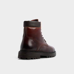Aldo Draco in Medium Brown - Combat boot, Lug sole