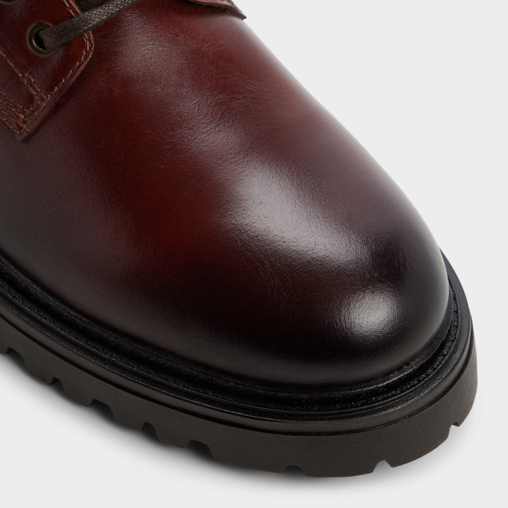 Aldo Draco in Medium Brown - Combat boot, Lug sole