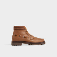 Aldo Farrell in Cognac - Combat boot, Lug sole
