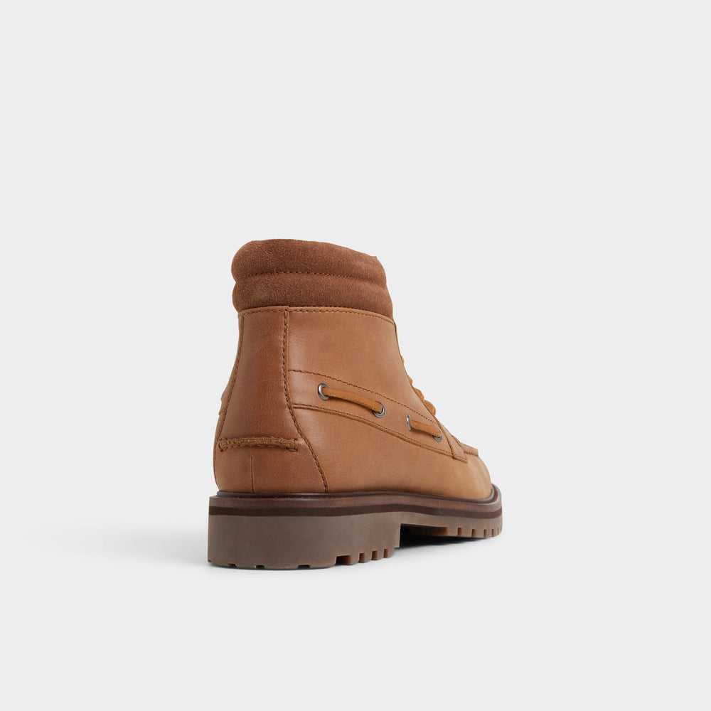 Aldo Farrell in Cognac - Combat boot, Lug sole