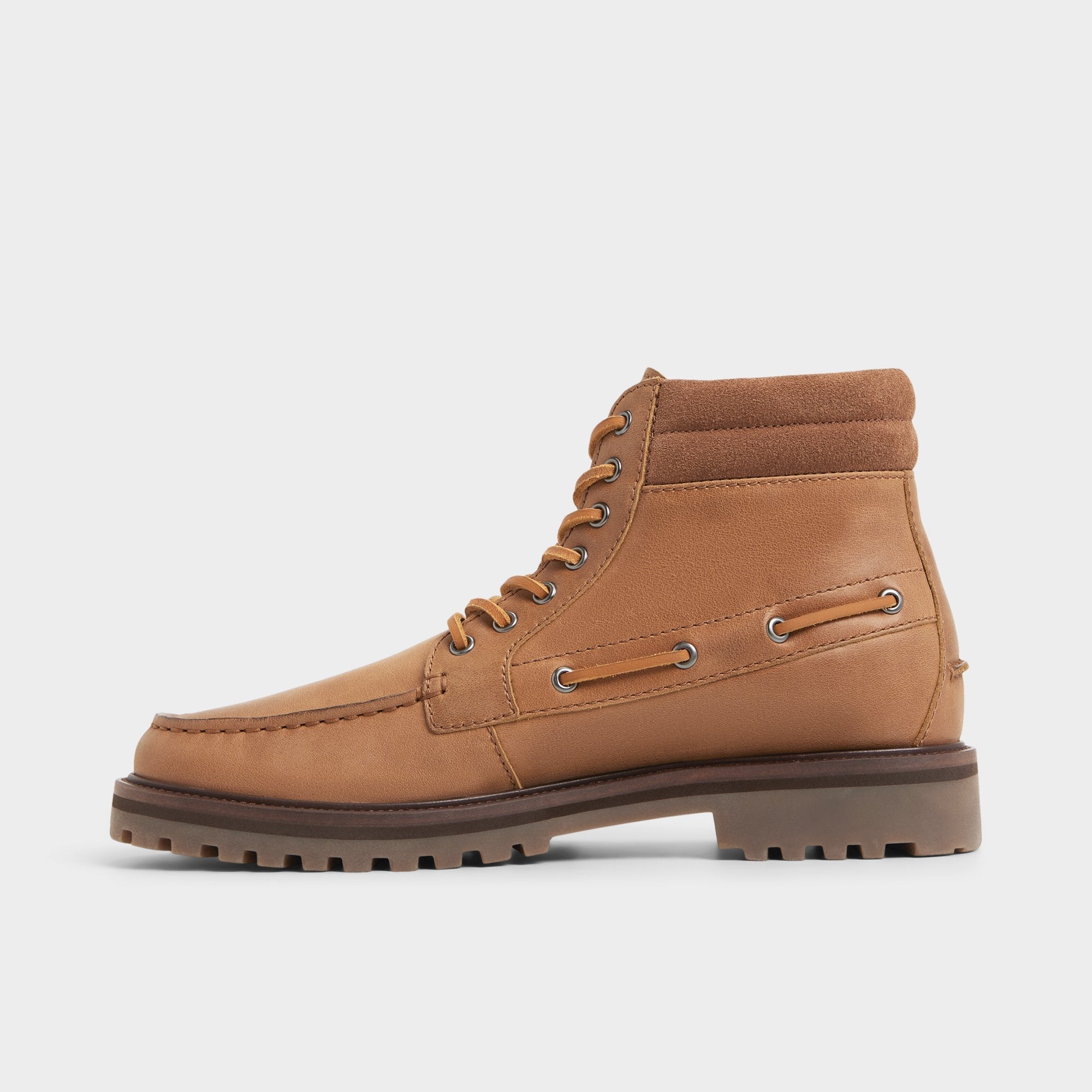 Aldo Farrell in Cognac - Combat boot, Lug sole