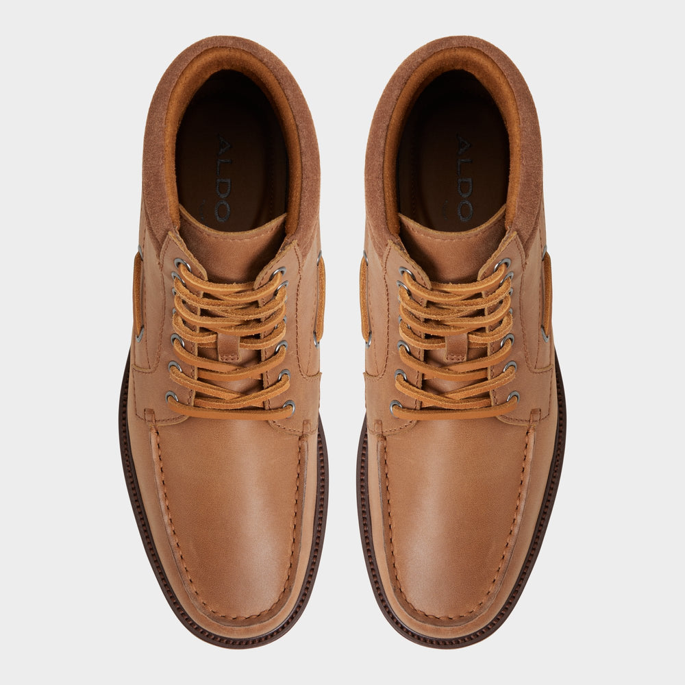 Aldo Farrell in Cognac - Combat boot, Lug sole
