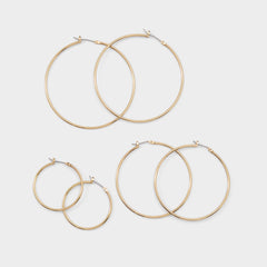Aldo Dailyhoops in Gold - Earring set