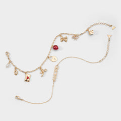 Aldo Loverchain in Red - Charm bracelet