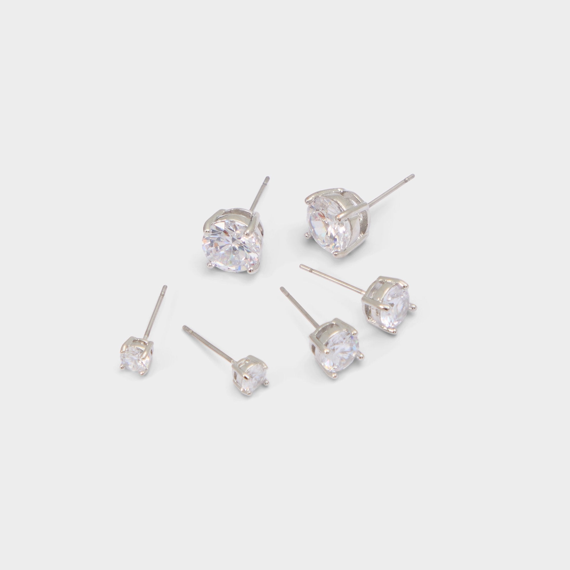 Aldo Alaynia in Silver Clear Multi - Earrings