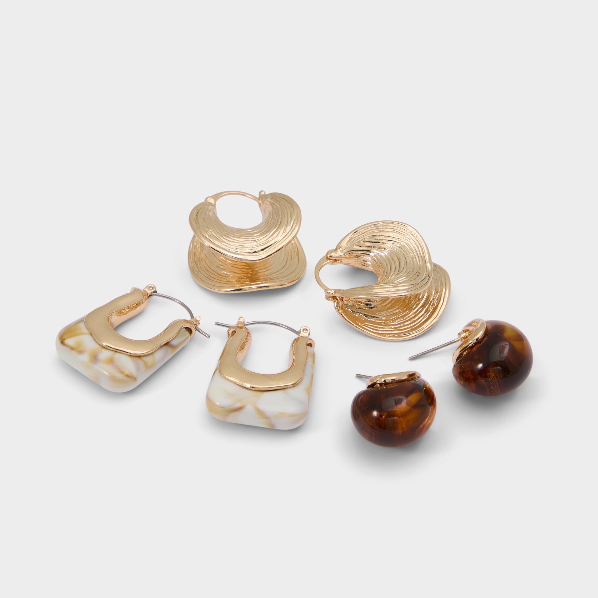 Aldo Gligoni in Gold - Hoop earrings